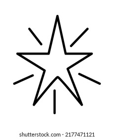 Handgezeichnetes Sternzeichen. Vektorgrafik
