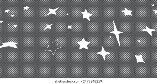 Hand drawn star sparkle shine of doodle set. Star shine twinkle glow, spark glitter, magic party light vector illustration. Hand drawn sketch doodle style line sparkle elements