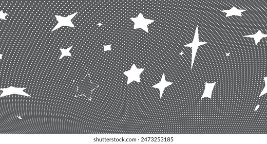 Hand drawn star sparkle shine of doodle set. Star shine twinkle glow, spark glitter, magic party light vector illustration. Hand drawn sketch doodle style line sparkle elements