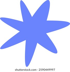 Hand Drawn Star Vector Illustration