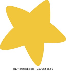 Hand Drawn Star Vector Illustration