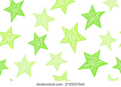 Hand drawn stars cute
