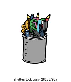 hand drawn stationary