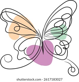 Hand drawn stencil element collection