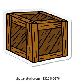 Cartoon Wooden Crate Images, Stock Photos & Vectors 