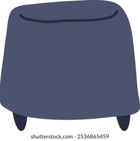 Ilustración vectorial de taburete dibujado a mano