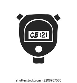 Ilustración del vector Stopwatch dibujada a mano