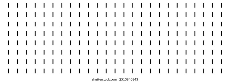Hand drawn Straight dotted line vector set .Indigo hand-drawn line background wallpaper simple dotted straight line Sewing stitch.