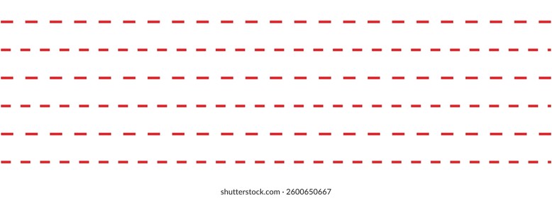 Hand drawn Straight dotted line vector set .Indigo hand-drawn line background wallpaper simple dotted straight line Sewing stitch in eps10.