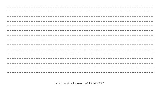Hand drawn Straight dotted line vector set .Indigo hand-drawn line background wallpaper simple dotted straight line Sewing stitch in eps10.	