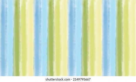 Hand drawn stripe colorful  watercolor background 