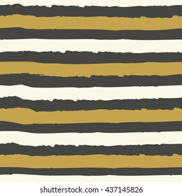 Hand drawn striped pattern design. Vector illustration.

