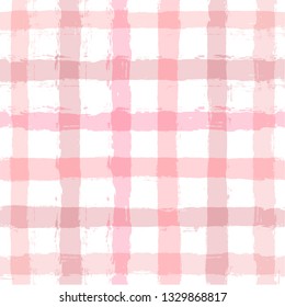 Hand Drawn Striped Pattern Pink Girly Stock Vector (Royalty Free ...