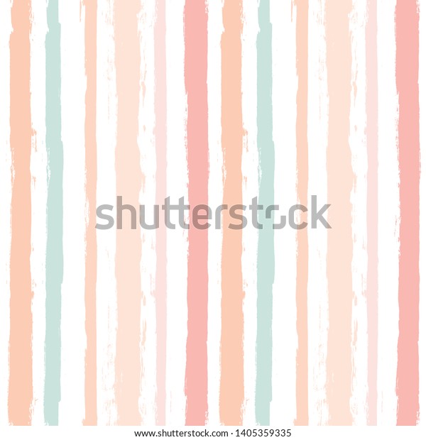 Hand\
drawn striped pattern, pink girly stripe seamless background, for\
wrapping, wallpaper, textile. paint ink brush strokes. vector\
grunge stripes, cute baby paintbrush line\
backdrop