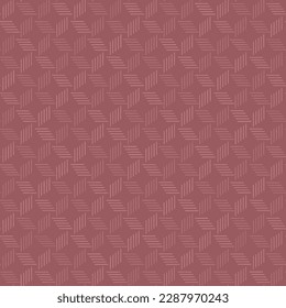 hand drawn striped rhombus. pink repetitive background. vector seamless pattern. geometric illustration. fabric swatch. wrapping paper. continuous design template for textile, linen, home decor