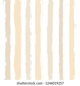 Hand drawn striped seamless pattern, paint stripe vector background, for wrapping, wallpaper, textile. vintage graphic ink brush strokes. grunge stripes, trendy paintbrush line backdrop 