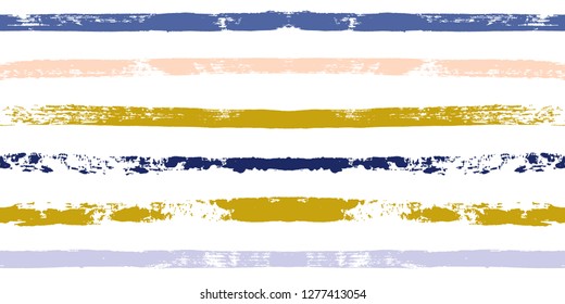 Hand drawn striped seamless pattern, paint stripe vector background, for wrapping, wallpaper, textile. vintage graphic ink brush strokes. grunge stripes, trendy paintbrush line backdrop 