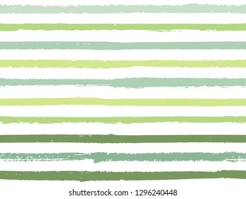 Hand drawn striped seamless pattern vintage background for wallpaper. Paint stripes lines watercolor vector. Funky fashion texture linen textile background. Cool seamless striped pattern.