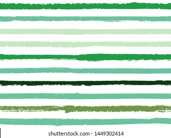 Hand drawn striped seamless pattern vintage background for textile. Paint stripes in watercolor style vector. Grunge fashion texture linen textile background. Hand drawn seamless striped pattern.