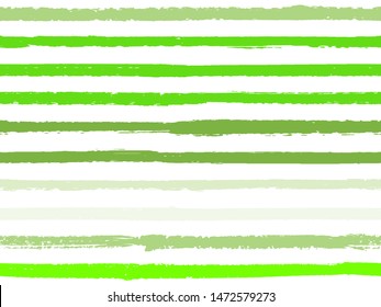 Hand drawn striped seamless pattern vintage background for textile. Painted stripes lines watercolor vector. Modern fashion texture linen fabric background. Hand drawn seamless striped pattern.
