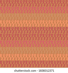 Hand drawn striped seamless pattern. Colored horizontal brush strokes texture.