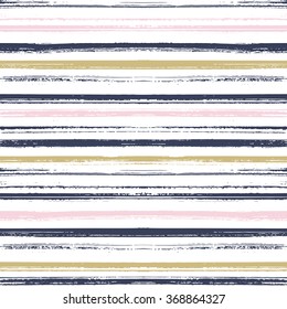 Hand drawn striped seamless pattern, vintage background, for wrapping, wallpaper, textile