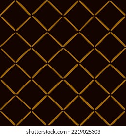 hand drawn stripes. brown geometric repetitive background. vector seamless pattern. folk decorative art. checkered fabric swatch. wrapping paper. continuous design element for linen, home decor