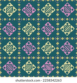 hand drawn stripes squares triangles. abstract geometric shapes. repetitive background. vector seamless pattern. fabric swatch. wrapping paper. design template for textile, linen, home decor