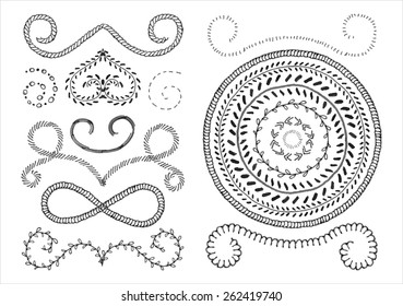 hand drawn strokes for your designs