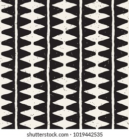 Hand drawn style abstract seamless pattern in black and white. Retro grunge freehand jagged lines texture. Hand drawn style abstract seamless pattern in black and white. Retro grunge freehand jagged lines texture.