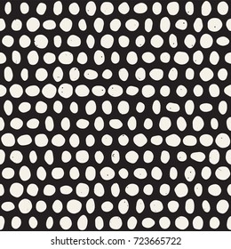 Hand drawn style ethnic seamless pattern. Abstract geometric shapes background 