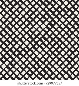 Hand drawn style ethnic seamless pattern. Abstract geometric shapes background 