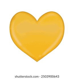 Hand drawn style heart isolated illustration.