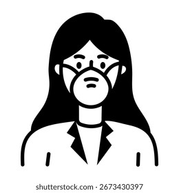 Um ícone de estilo desenhado à mão mostrando o desperdício agrícola
