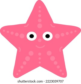 Hand drawn style ocean Starfish