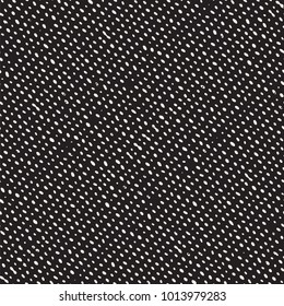 Hand drawn style seamless pattern. Abstract geometric tiling background in black and white. Vector stylish doodle line lattice