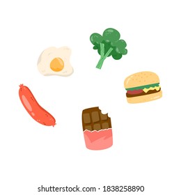 
hand drawn style world food day event