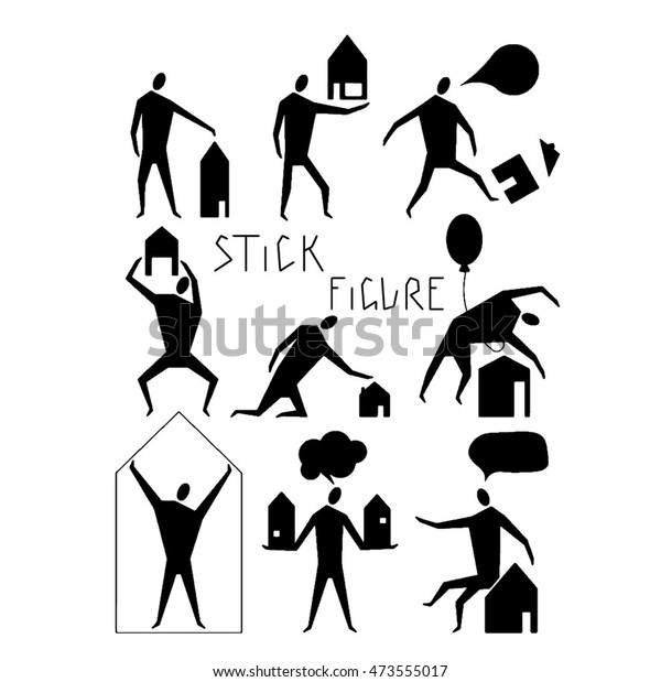 hand drawn stick figure