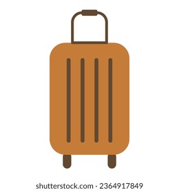 hand drawn suitcase travel illustration