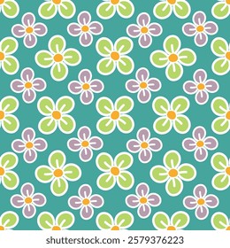 Hand drawn summer floral background. Botanical seamless pattern . Sketch drawing. Design for fashion , fabric, textile, wallpaper, cover, web , wrapping and all prints