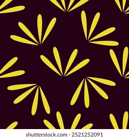 Hand drawn summer floral backround. Botanical seamless pattern . Sketch drawing. Design for fashion , fabric, textile, wallpaper, cover, web , wrapping and all prints