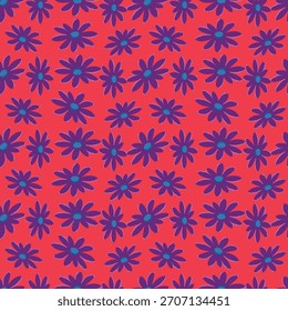 Fundo floral de verão desenhado à mão. Padrão botânico sem emenda. Desenho de esboço. Design para moda, tecido, têxtil, papel de parede, capa, web, embalagem e todas as impressões
