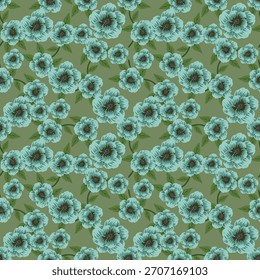Fondo floral de verano dibujado a mano. Patrón botánico sin fisuras. Dibujo de croquis. Diseño para la moda, tela, textil, Fondo de pantalla, cubierta, Web, envoltura y todas las impresiones
