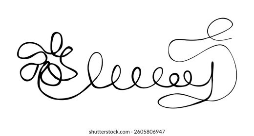 Hand drawn summer Signature isolated transparent background. Elegant ink texture swirl twirl Signature template design. Autograph vector illustration. EPS 10