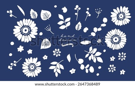 Hand drawn sunflower vector illustration. Sunflower and grass summer backgrounds. Sunflowers summer frameset.