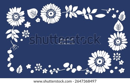 Hand drawn sunflower vector illustration. Sunflower and grass summer backgrounds. Sunflowers summer frameset.