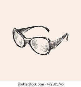 Hand Drawn Sunglasses