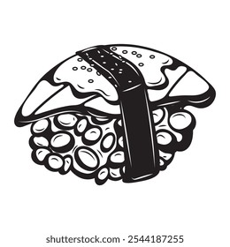 Hand Drawn Sushi And Rolls Illustration - 15