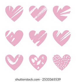 hand drawn symbol of love or heart