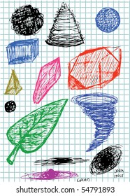 hand drawn symbols